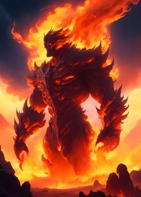 Titan of fire 