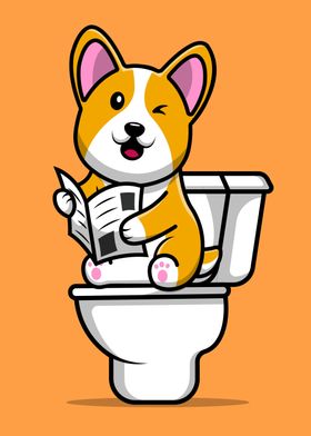 Dog Toilet Newspaper