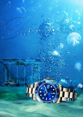 Vintage rolex online poster