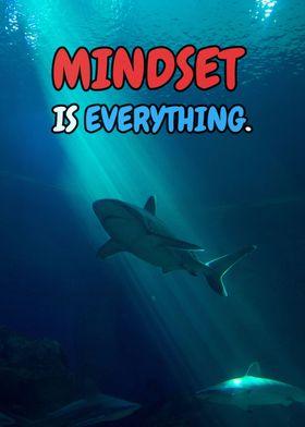 Mindset Quote Shark Animal