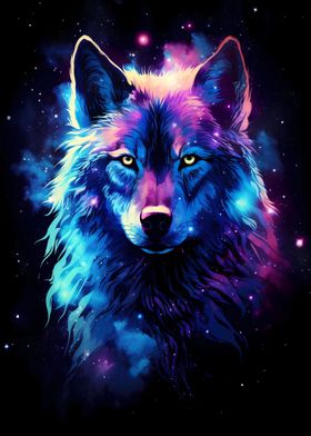 Cosmic Fantasy Wolf