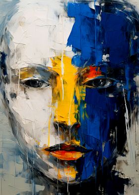 Abstract Woman Face