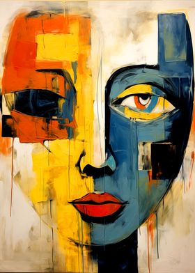 Abstract Woman Face