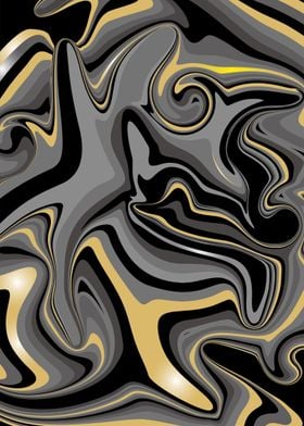 BLACK GOLD MARBLES