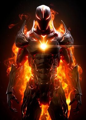 Cyber Flamme Warrior