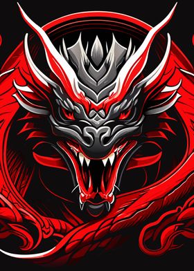 Red Fantasy Dragon