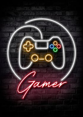 Gamer Neon Sign 