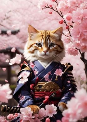 Samurai Cat