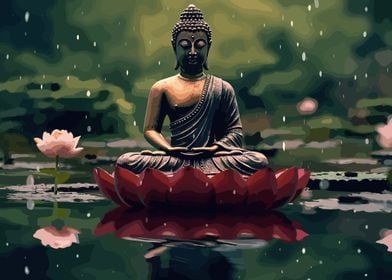 Buddha in nature