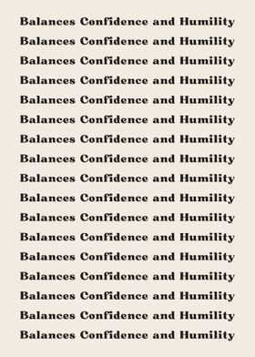 Balances Confidence and Hu