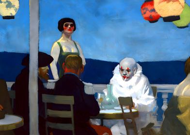 Edward Hopper Soir Bleu