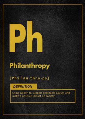 Philanthropy Definition