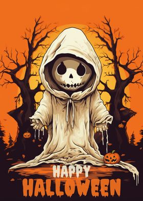 Happy Halloween Lil Ghost