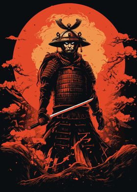 Japanese Samurai Art