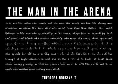 The Man in the Arena