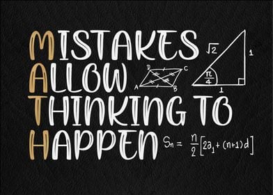 Math Mistakes Thinking