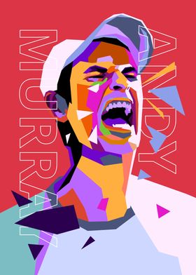 Andy Murray Pop Art