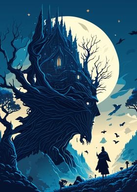 Dark Fantasy Tree House