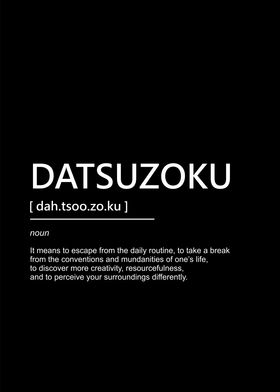 datsuzoku