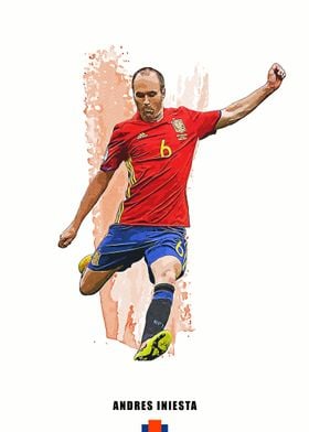 Andres Iniesta Spain