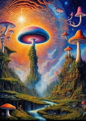 Psychedelic Mushroom