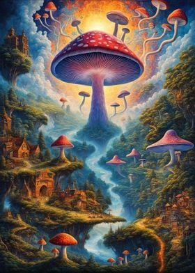 Vivid Mushroom