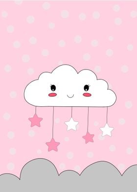 kids cloud poster