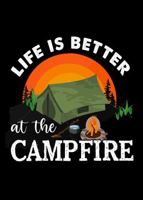 The Mountain Campfire