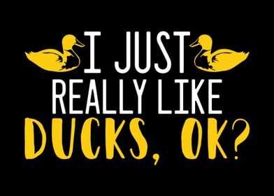 Duck Duckling Lover Joke