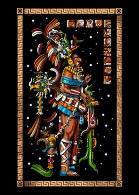Mayan King Chan Bahlum II