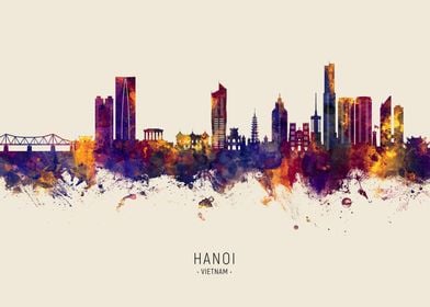 Hanoi Skyline Vietnam