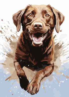 Brown Labrador Retriever