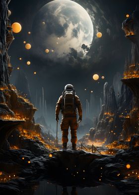 Adventurous Astronaut