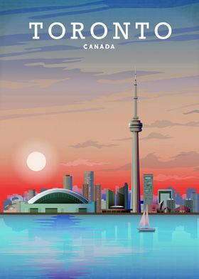 toronto ontario Travel Art