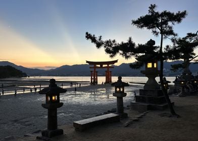 Sunset Miyajima
