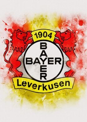 Leverkusen Posters Online Metal | Unique Pictures, Shop - Displate Prints, Paintings