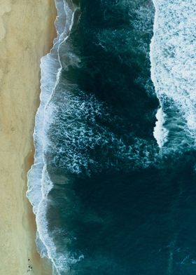 Aerial Waves and the Beach