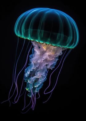 Neon Jellyfish 2