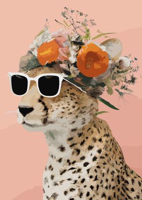 Flower Fashion Lion