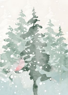 Winter Watercolor