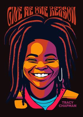 Tracy Chapman pop art