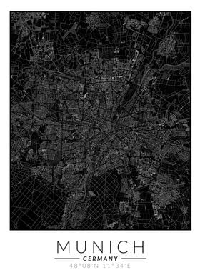 Munich City Map