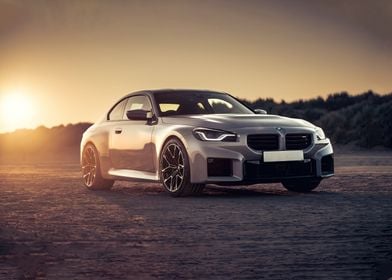 CAR Bmw m2 WHITE SUNSET