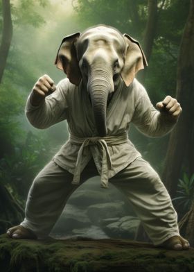 Karate Elephant