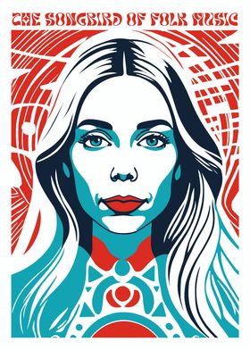 Joni Mitchell psychedelic