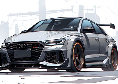 Audi RS8 Sport Race Car