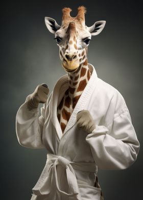 Karate Giraffe