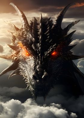 Cloud Crowned Dragon God 
