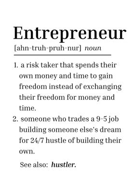 entrepreneur definition 