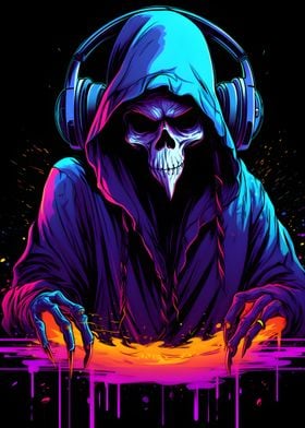 Grim Reaper Headphones
